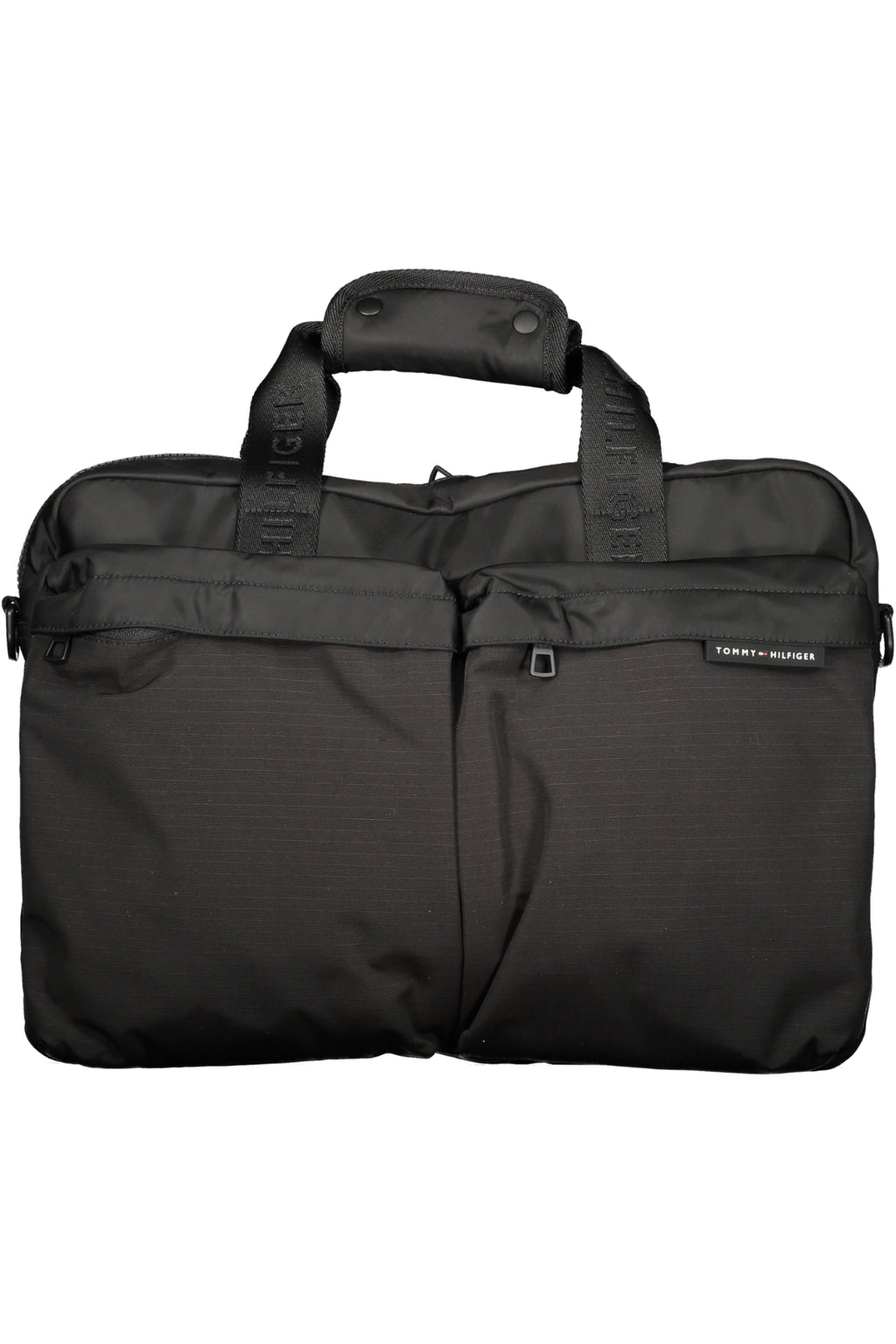TOMMY HILFIGER MEN'S BRIEFCASE BLACK