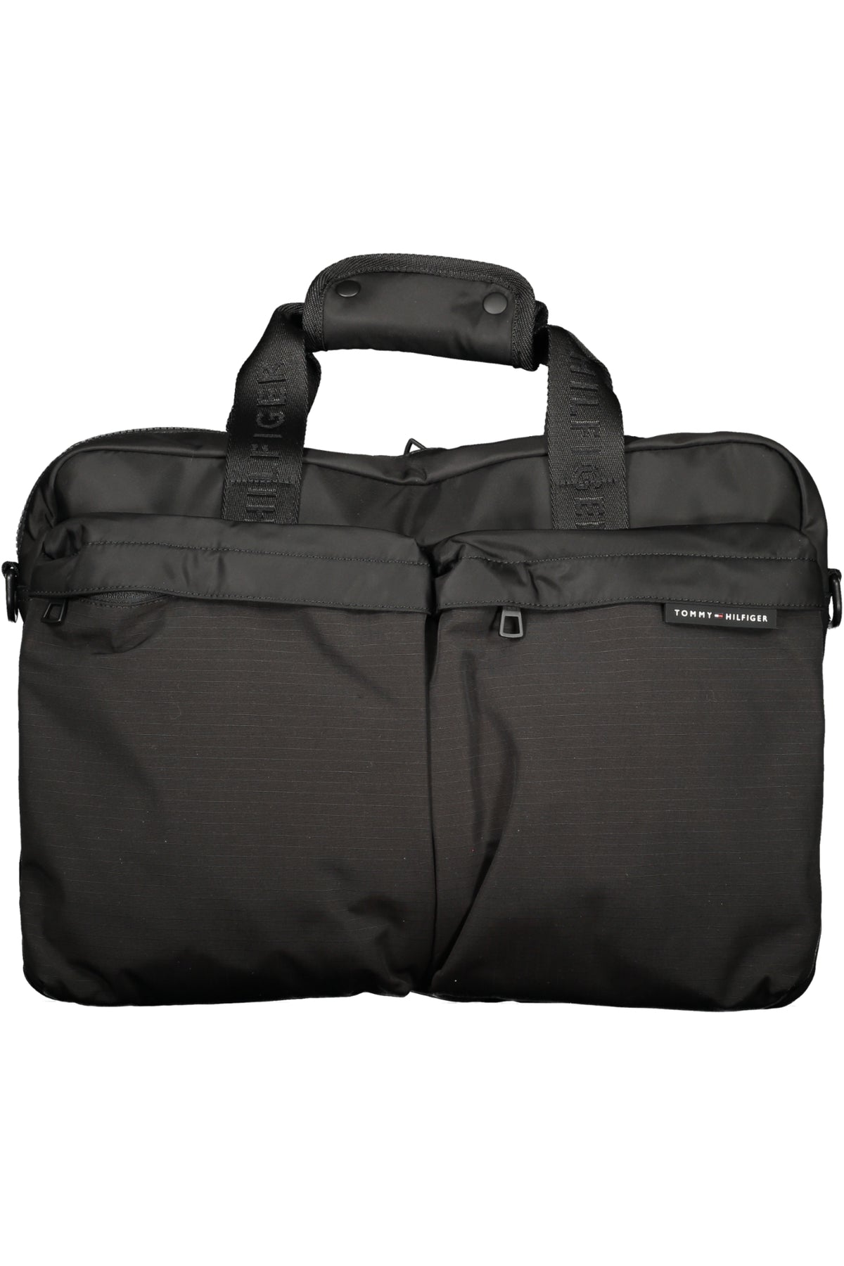 TOMMY HILFIGER MEN'S BRIEFCASE BLACK